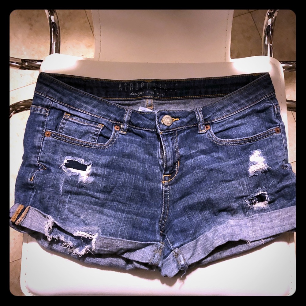 Aeropostale denim shorts